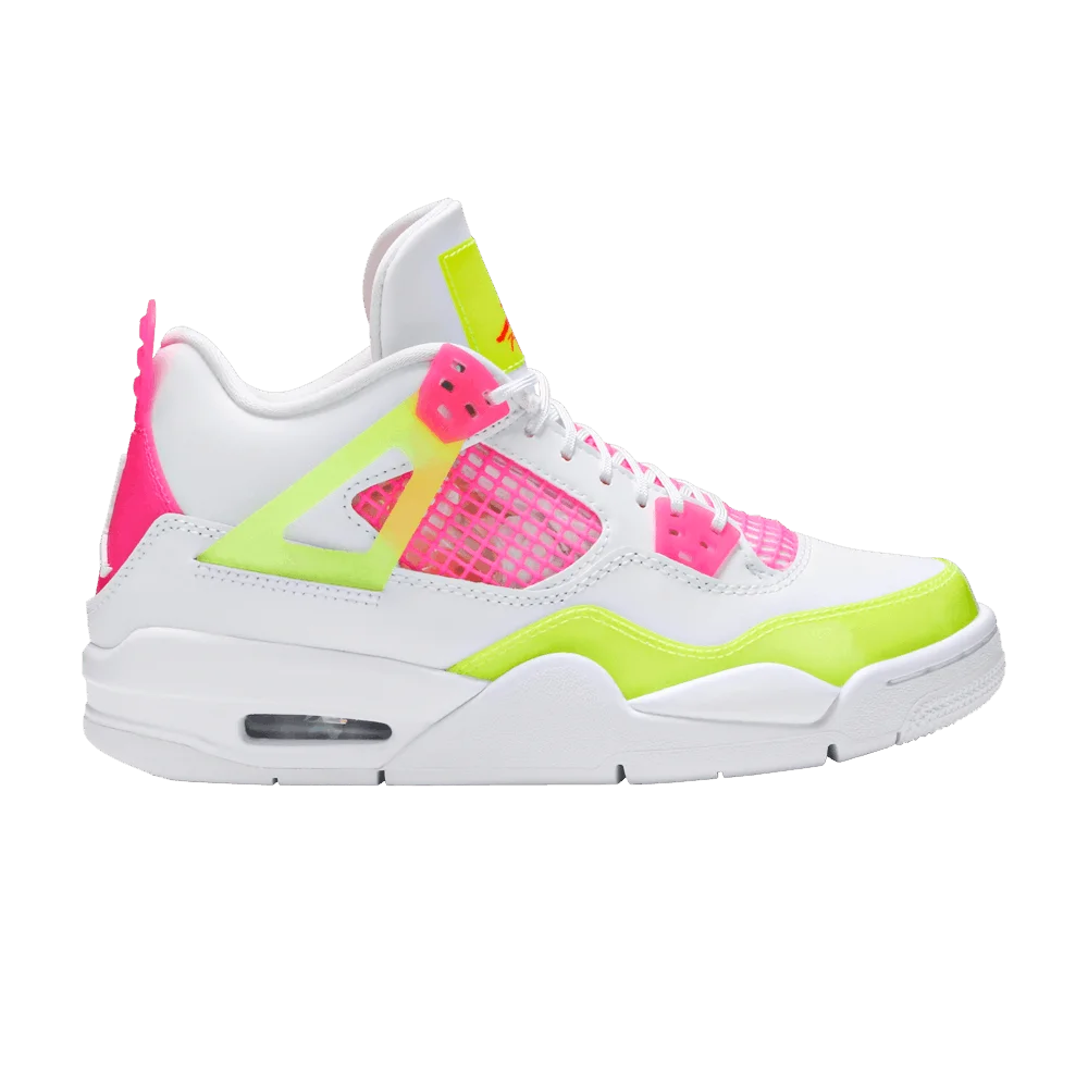 Кроссовки Air Jordan 4 Retro GS 'Lemon Venom'