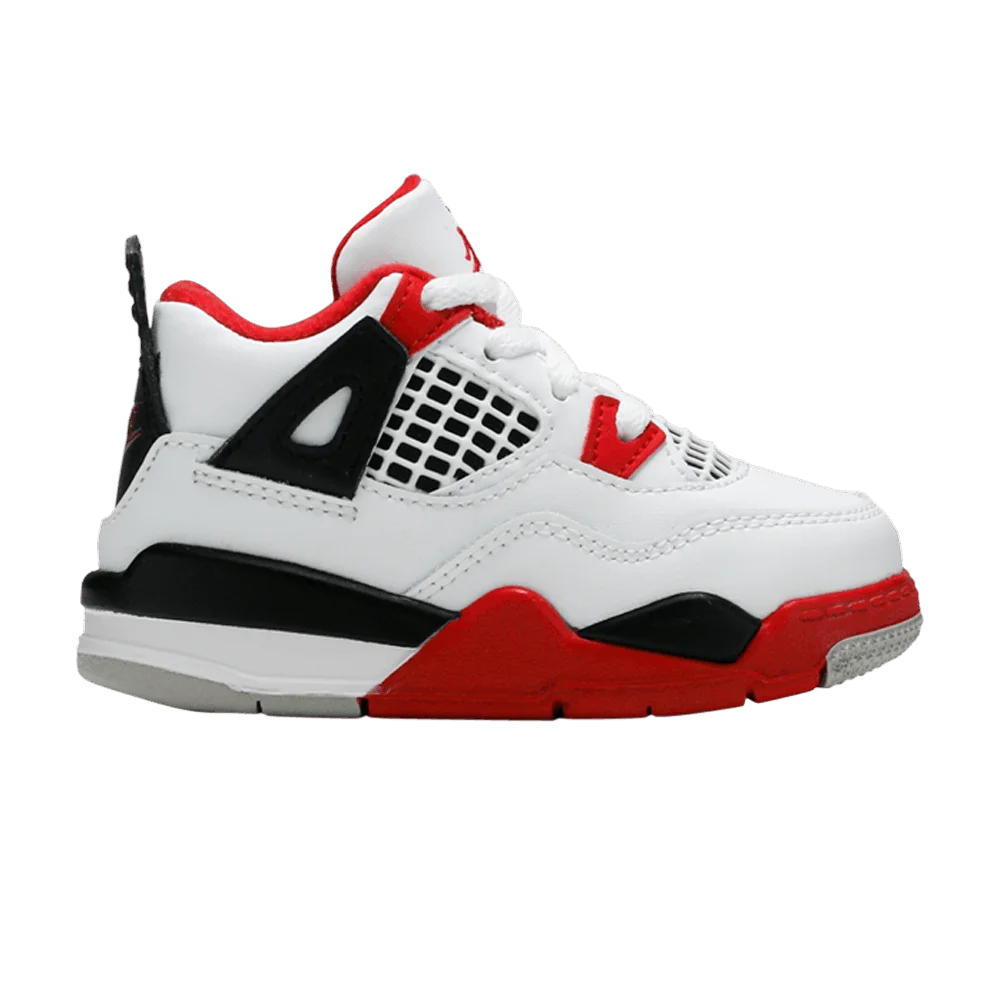 Кроссовки Air Jordan 4 Retro OG TD 'Fire Red' 2020