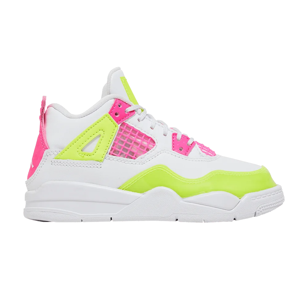 Кроссовки Air Jordan 4 Retro SE PS 'Lemon Venom'