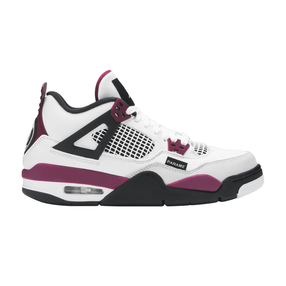 Кроссовки Paris Saint-Germain x Air Jordan 4 Retro GS 'Bordeaux'