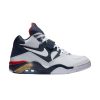 White/White-Midnight Navy-Metallic Gold