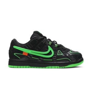 Off White x Nike Rubber Dunk Green Strike PS