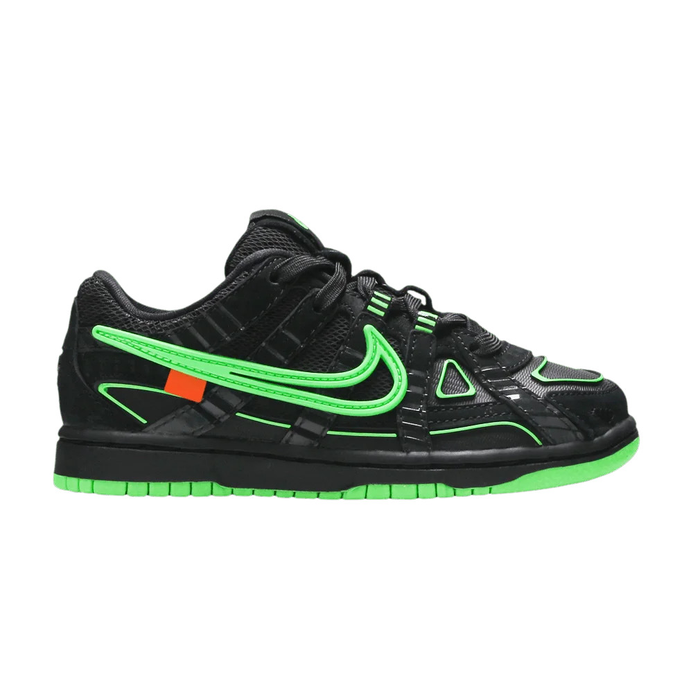 Кроссовки Off-White x Nike Rubber Dunk PS 'Green Strike'