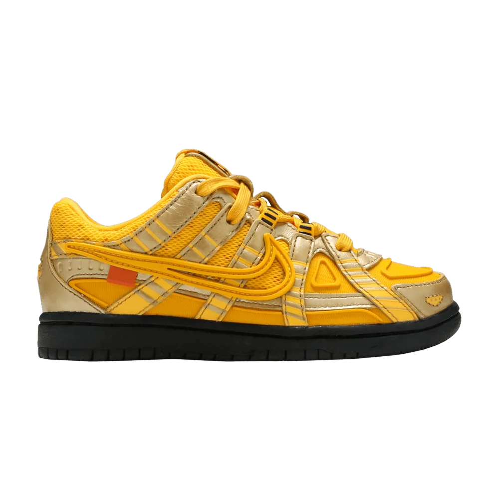 Кроссовки Off-White x Nike Rubber Dunk PS 'University Gold'
