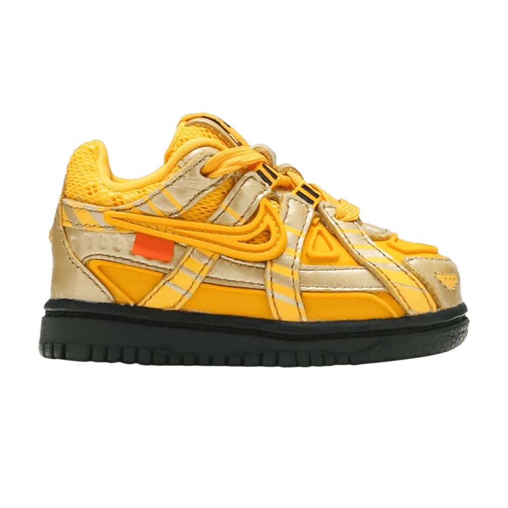 Кроссовки Off-White x Nike Rubber Dunk TD 'University Gold'