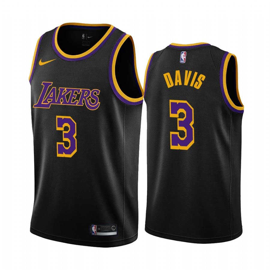 anthony davis lakers 2020 21 earned edition black jersey