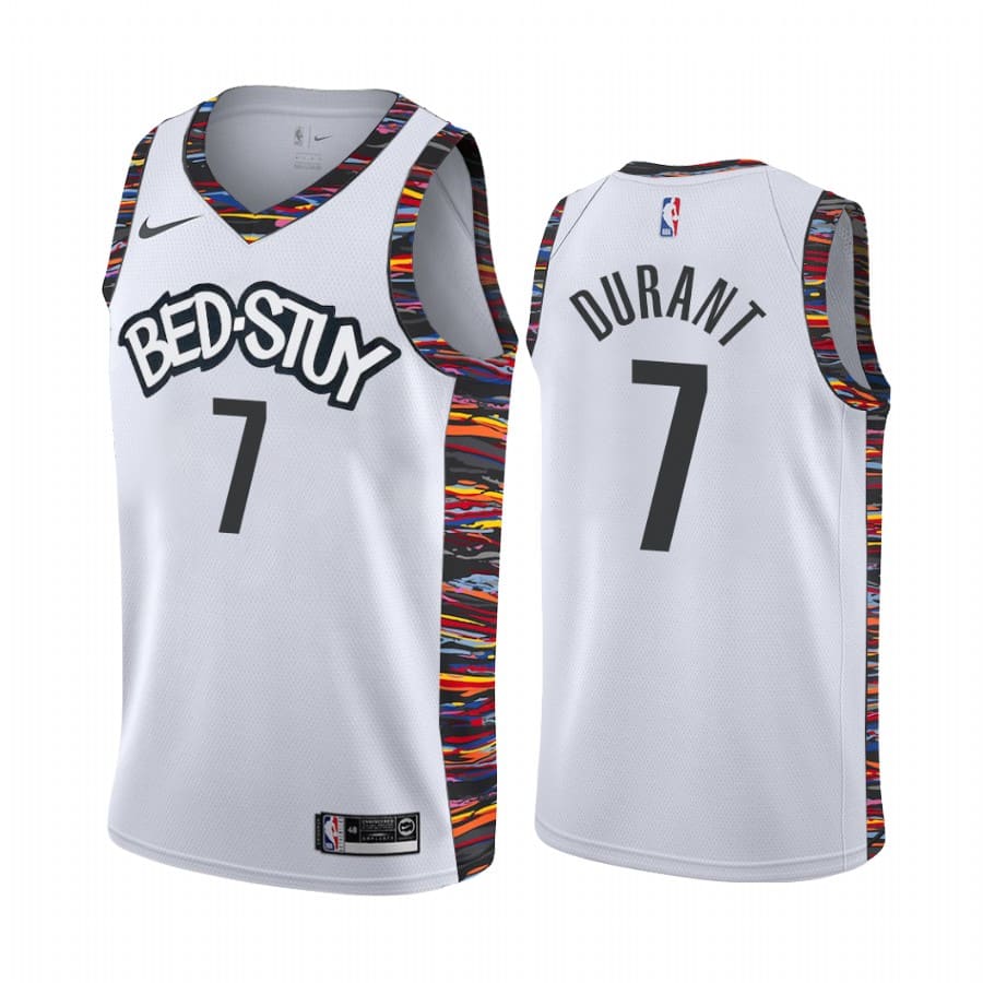 mens kevin durant white city jersey