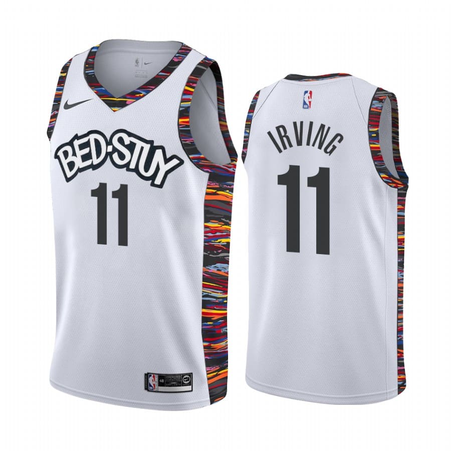 mens kyrie irving white city jersey