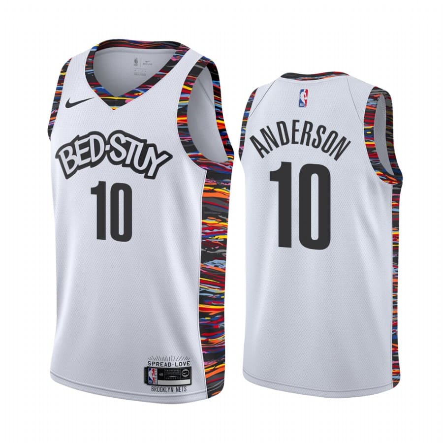 nets justin anderson white city jersey