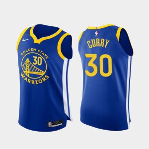 stephen curry warriors 2020 21 royal authentic icon edition jersey