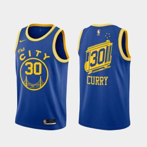 stephen curry warriors 2020 21 royal classic edition jersey