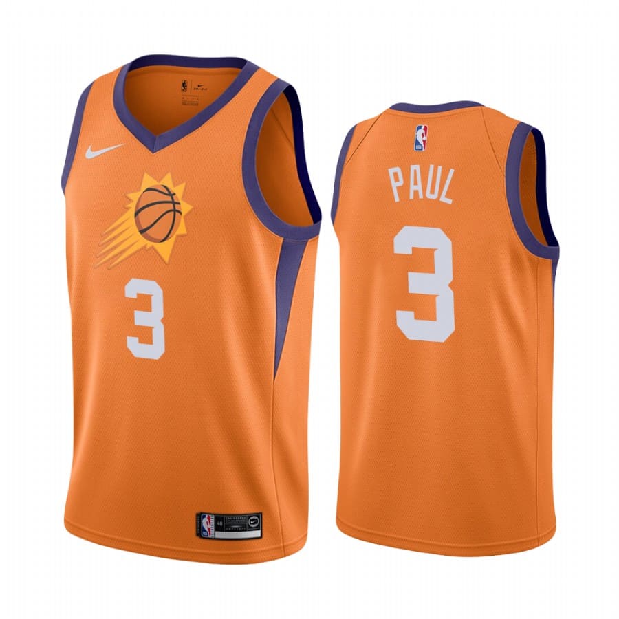 suns chris paul orange statement edition 2020 trade jersey
