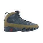 Black/Light Olive-True Red