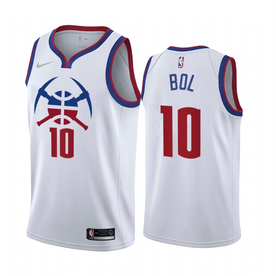 bol bol nuggets 2020 21 earned edition white jersey