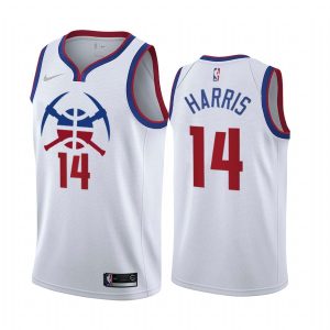gary harris nuggets 2020 21 earned edition white jersey