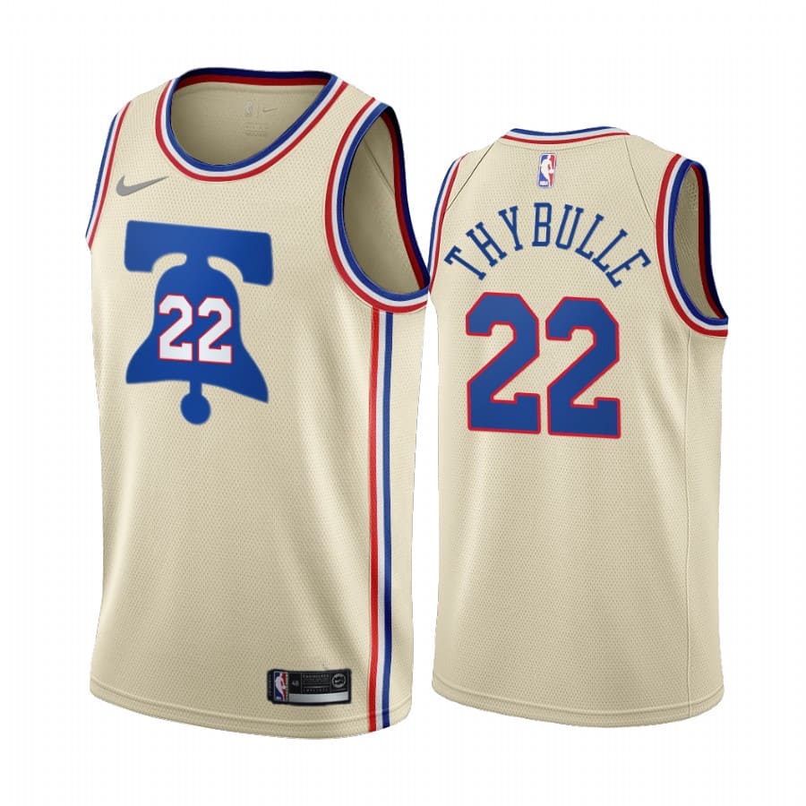 matisse thybulle 76ers 2020 21 earned edition cream jersey