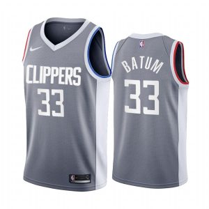 nicolas batum clippers 2020 21 earned edition gray jersey