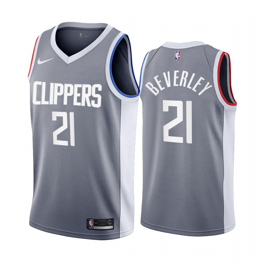 patrick beverley clippers 2020 21 earned edition gray jersey