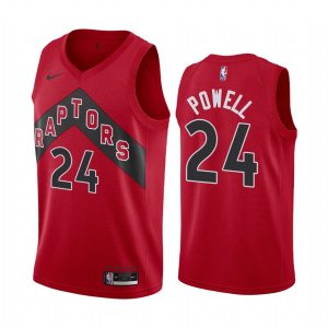 raptors norman powell red icon edition new uniform jersey