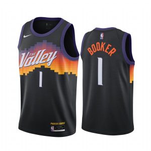 suns devin booker black city edition the valley jersey