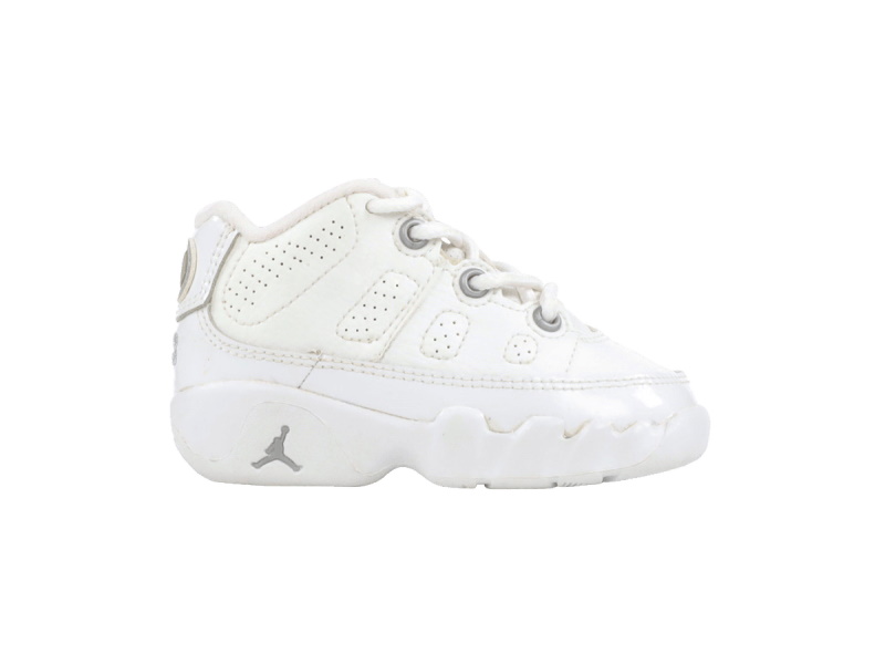 Air Jordan 9 Retro Low White Chrome Infant