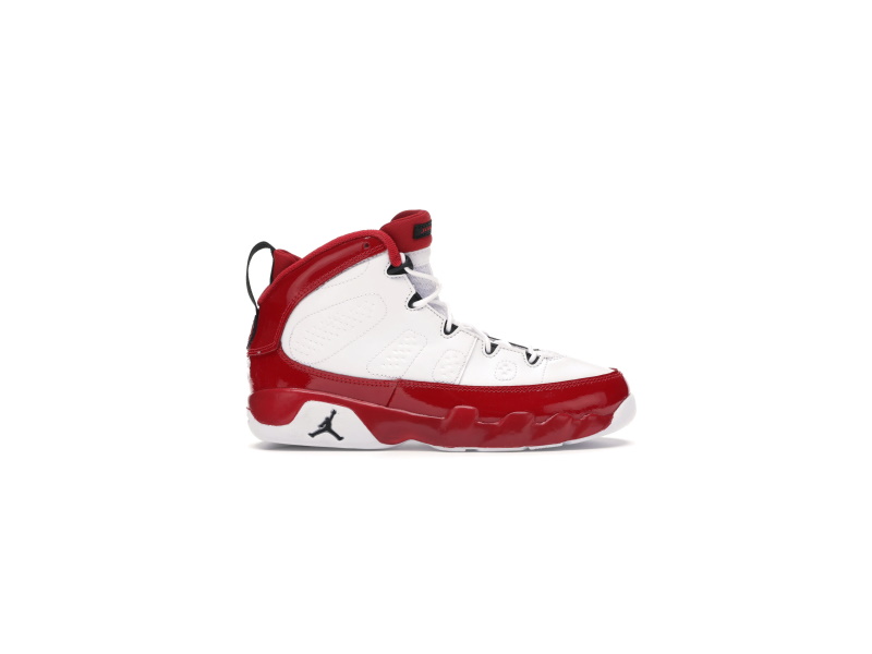 Air Jordan 9 Retro White Gym Red PS