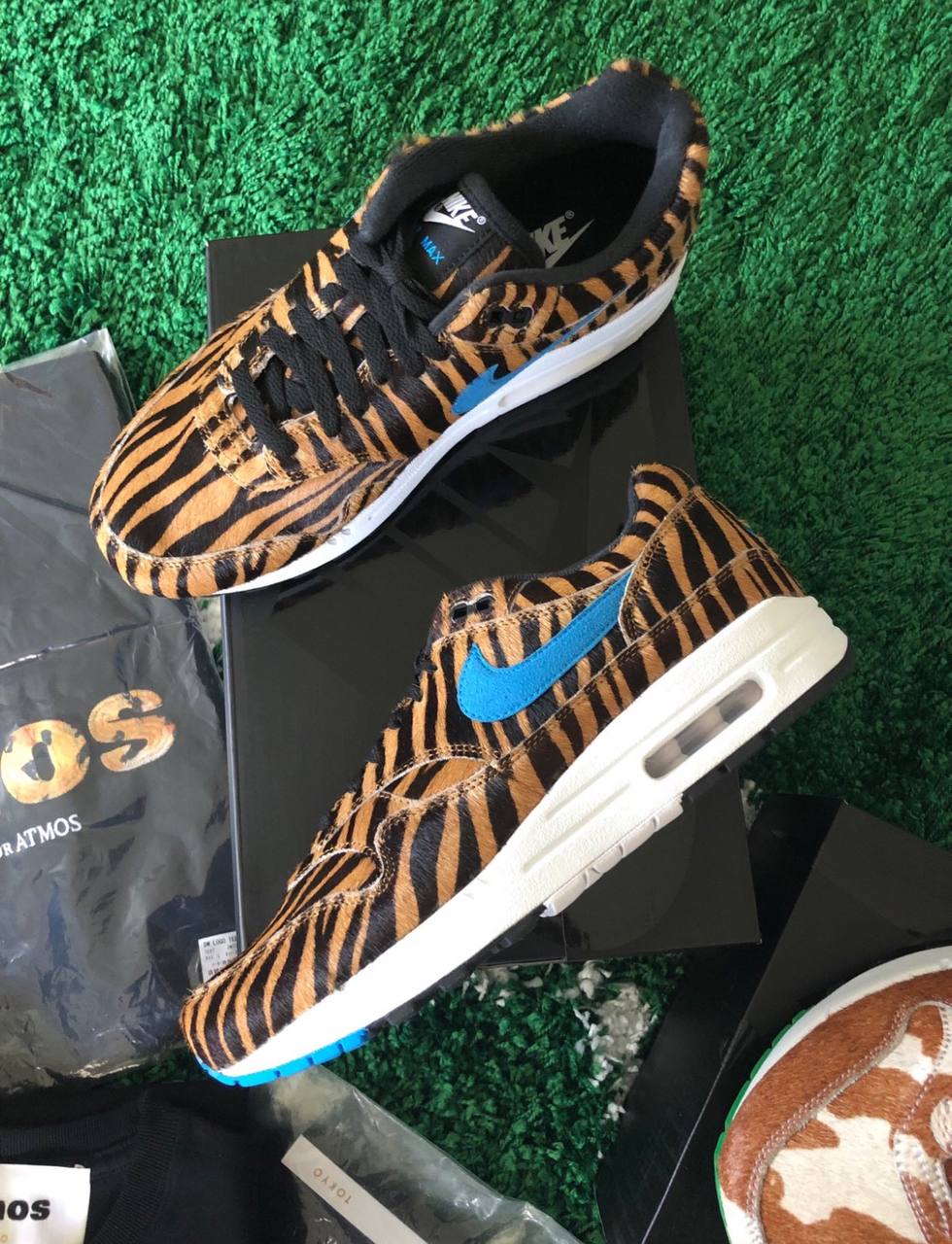 Atmos x Nike Air Max 1 DLX Animal Pack Tiger AQ0928 900