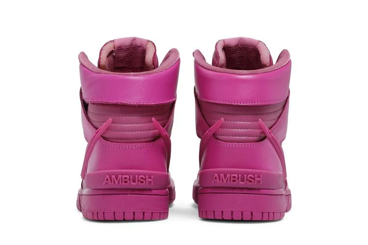 Кроссовки AMBUSH x Nike Dunk High ‘Cosmic Fuchsia’