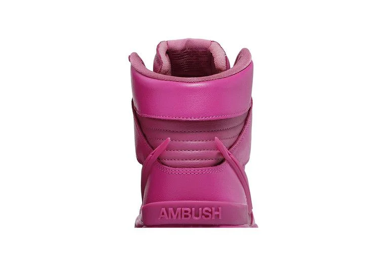 Кроссовки AMBUSH x Nike Dunk High ‘Cosmic Fuchsia’