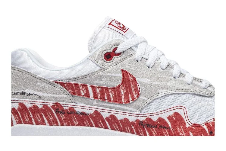 Кроссовки Nike Air Max 1 'Sketch To Shelf - University Red'