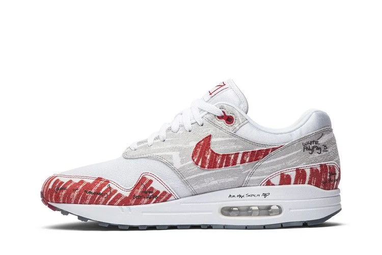 Кроссовки Nike Air Max 1 'Sketch To Shelf - University Red'