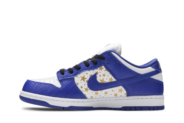 Кроссовки Supreme x Nike Dunk Low OG SB QS 'Hyper Royal'