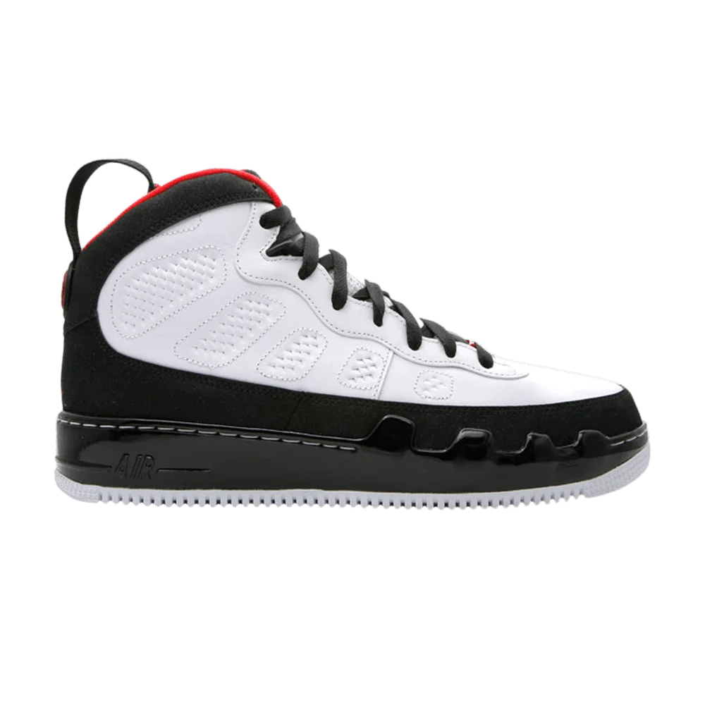 Кроссовки Air Jordan Fusion 9 'White Black Red'