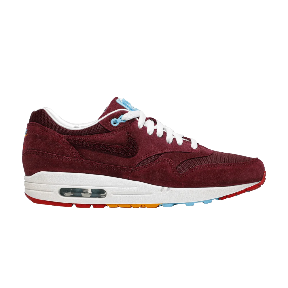 Кроссовки Patta x Parra x Nike Air Max 1 Premium 'Cherrywood'