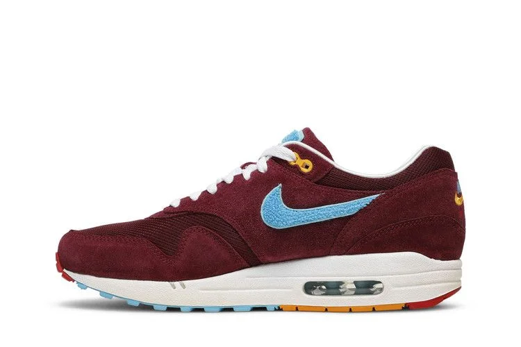 Кроссовки Patta x Parra x Nike Air Max 1 Premium 'Cherrywood'