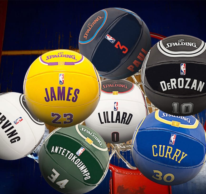 2020 NBA Spalding Basketball Ball 1