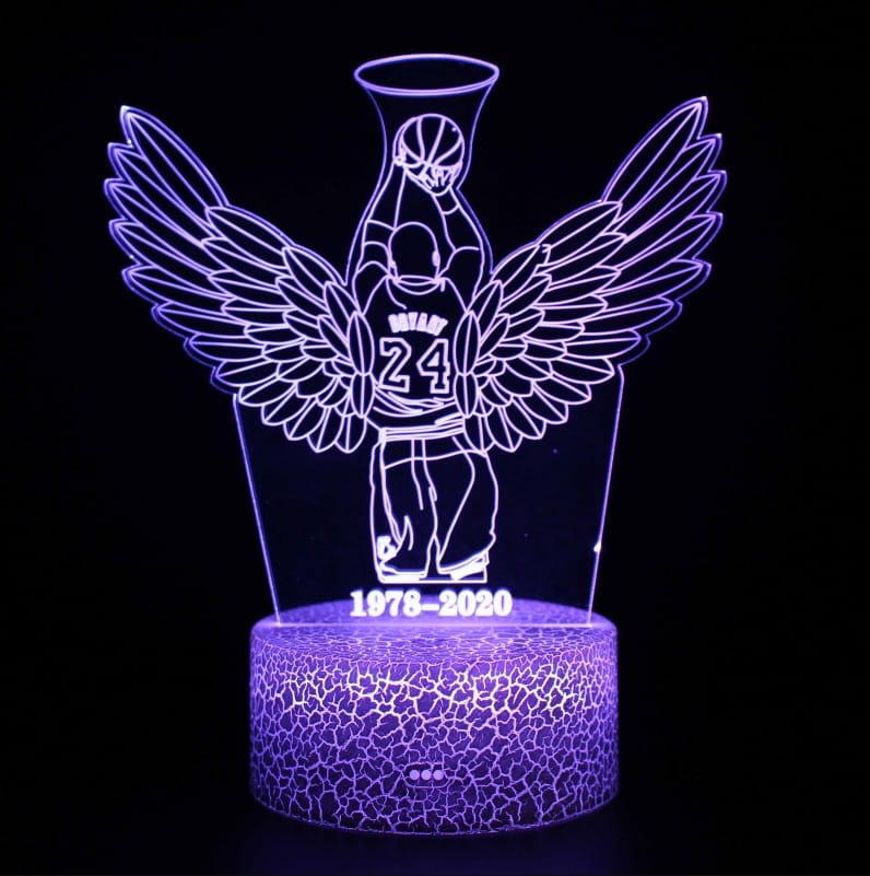 3D NBA Team Logo USB LED Lamp Colorful Night Light Gift 1