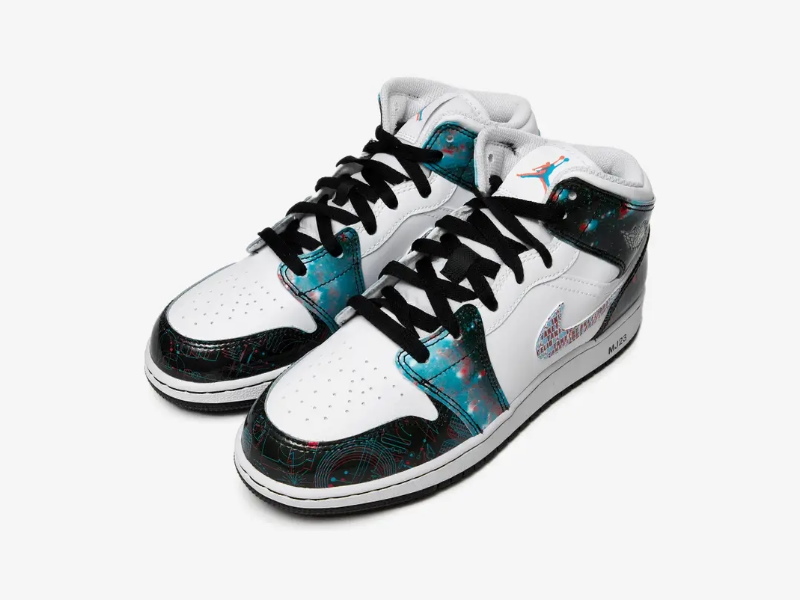 Кроссовки Air Jordan 1 Mid SE GS Take Flight