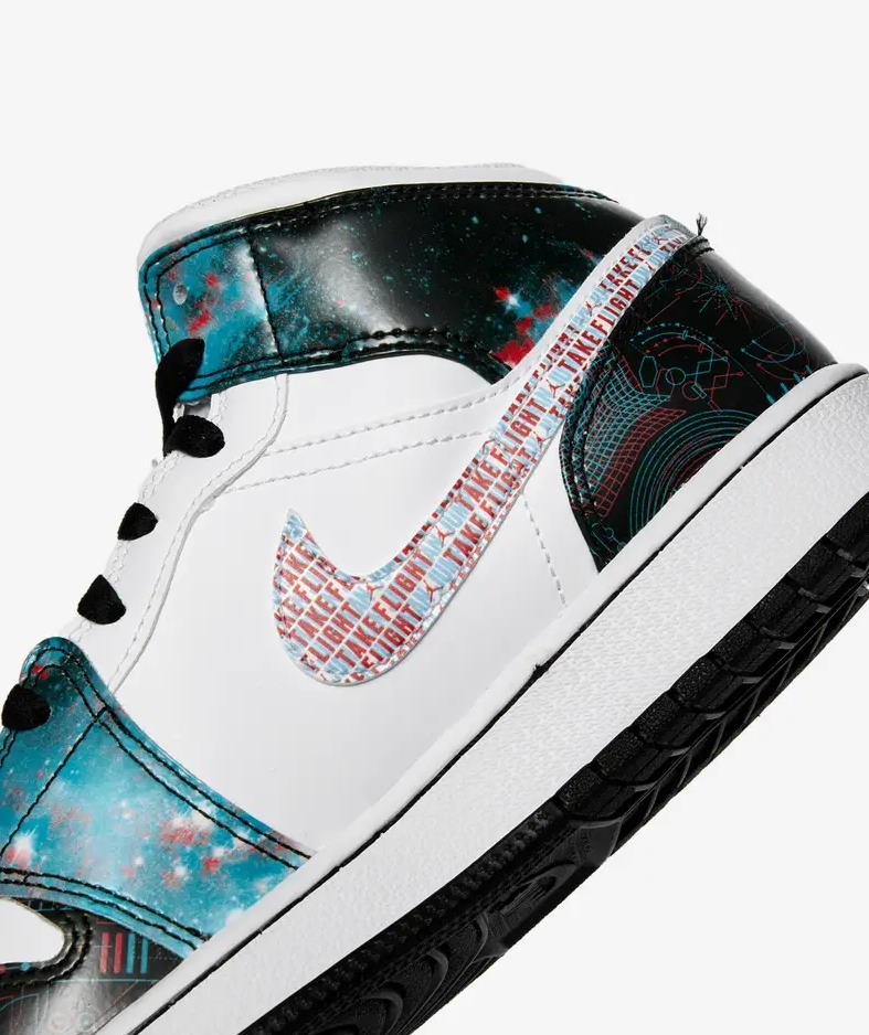 Кроссовки Air Jordan 1 Mid SE GS Take Flight