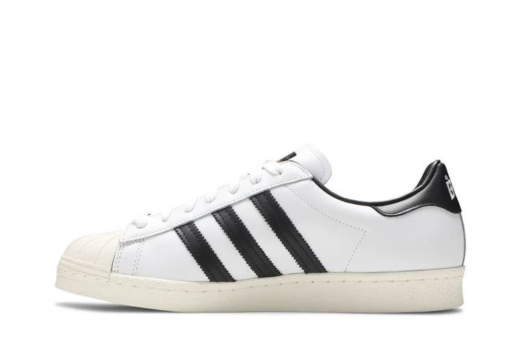 Кроссовки BAPE x adidas Superstar 'White Black'