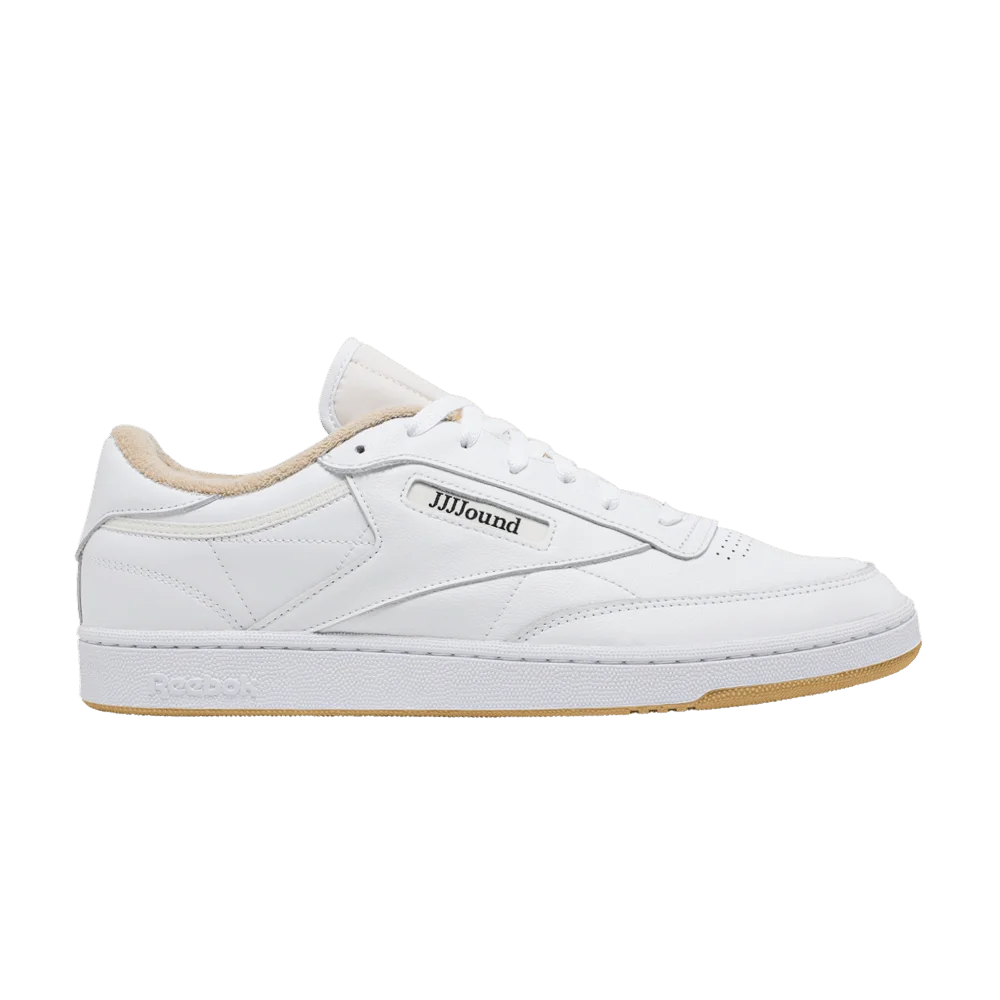 Кроссовки JJJJound x Reebok Club C 85 'White Gum'