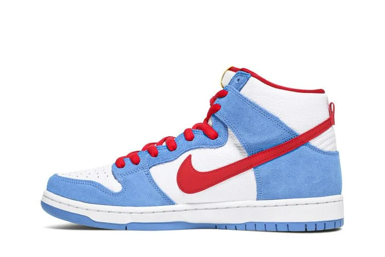 Кроссовки Nike Dunk High SB 'Doraemon'
