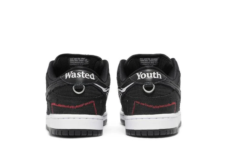 Кроссовки Wasted Youth x Nike Dunk Low SB 'Black Denim'