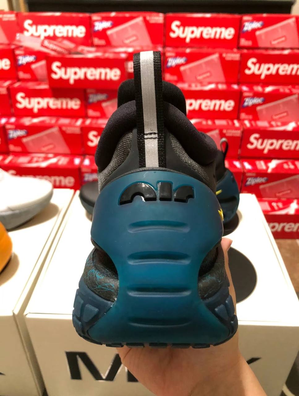 Кроссовки Nike Adapt Auto Max Anthracite Black Green