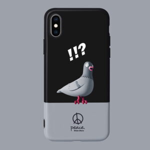 STAPLE PIGEON Black iPhone Case 1