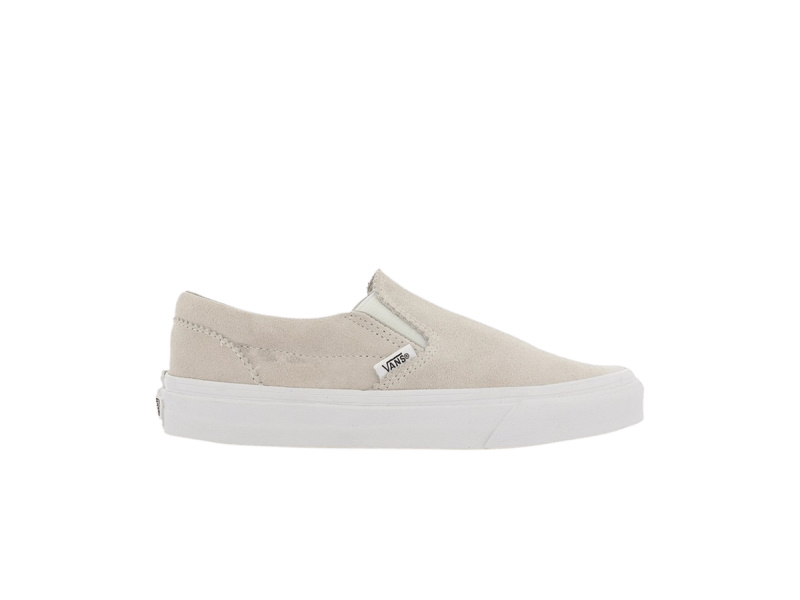 Vans Classic Slip On Pinked Suede Silver Lining