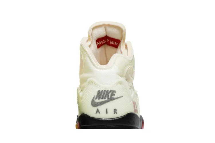 Кроссовки Off-White x Air Jordan 5 SP 'Sail'