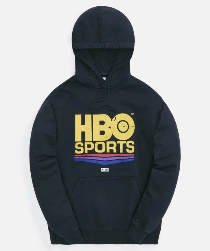 HBO Sports x Kith Vintage Hoodie Black 1
