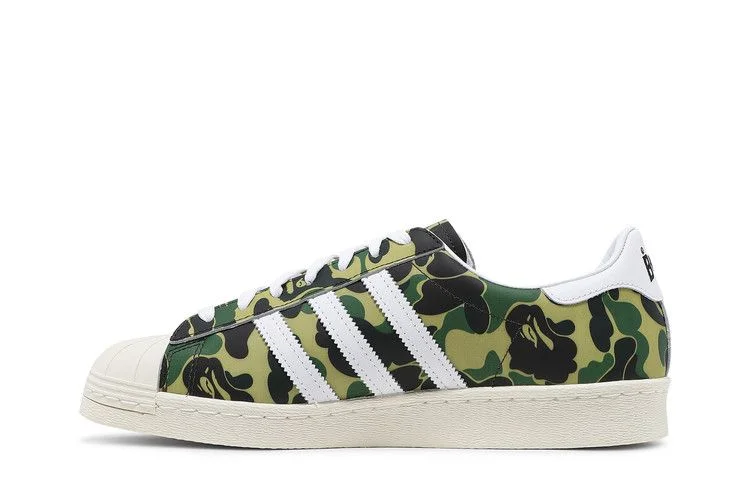 Кроссовки BAPE x adidas Superstar 80s 'ABC Camo'