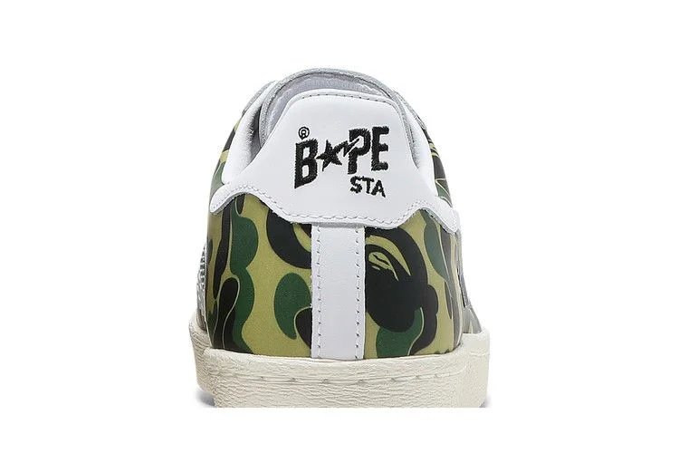 Кроссовки BAPE x adidas Superstar 80s 'ABC Camo'